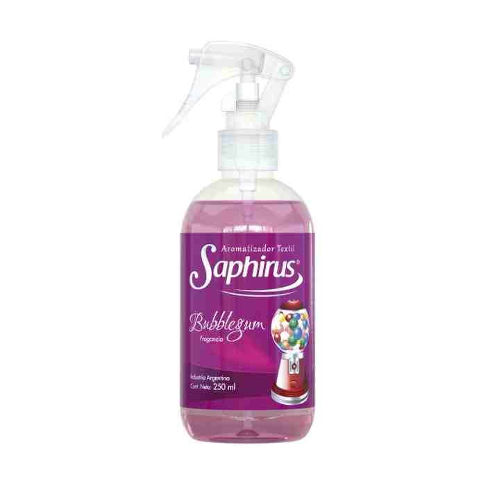 SAPHIRUS BUBBLEGUM AROMATIZADOR TEXTIL 250ML